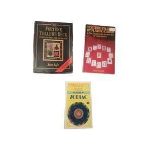 Bundle of 3 vintage books fortune telling Horoscope Astrology 70s Zodiac